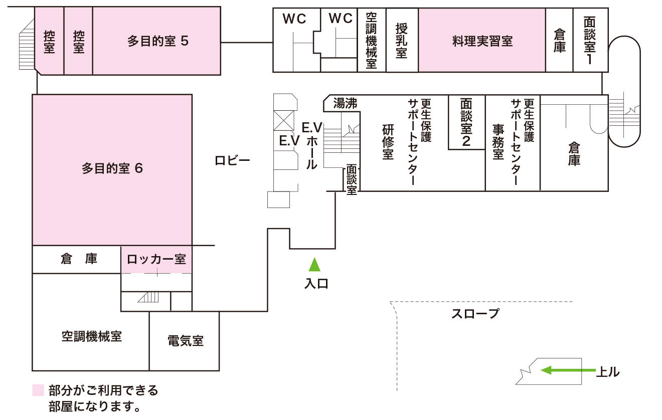 1Fフロア平面図