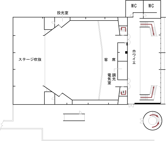 3Fフロア平面図